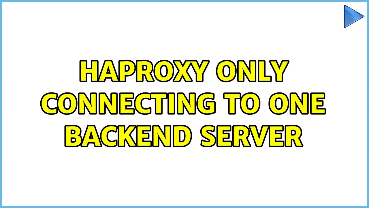 Forward Haproxy To Backend | Use HAProxy as https forward proxy and ssl ...