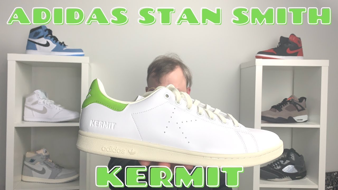 SOLD OUT ADIDAS STAN SMITH "KERMIT" | REVIEW + ON FEET - YouTube