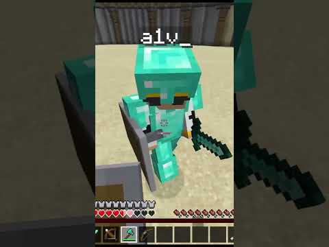 Minecraft Axe PVP everyday untill I'm good! Day 7 #minecraft #shortvideos #viral #trending #mcpvp