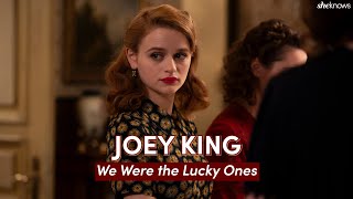 Joey King Blushes Talking About First Scene with Sam Woolf in We Were the Lucky Ones