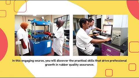 Promotional video for Rubber Vulcanizate: Sample Preparation and Testing