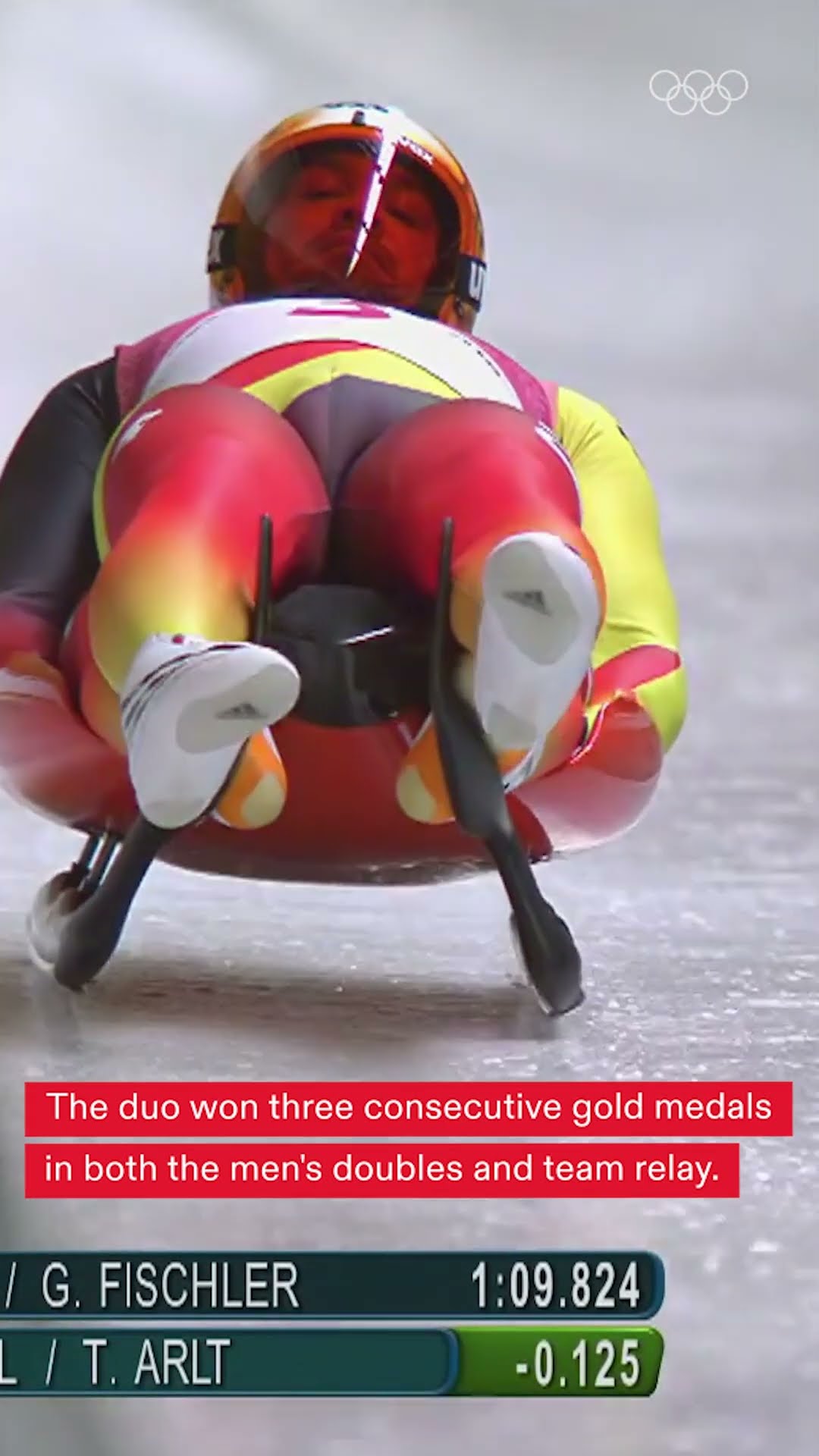 ? Olympic luge legends! ?
