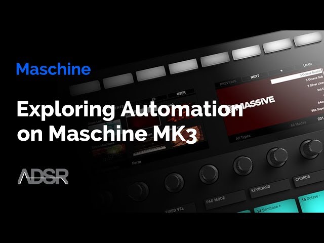 Maschine Mk3 - Exploring Automation - YouTube
