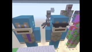 Blue Monkey Animations Statue!