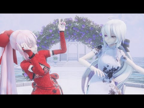 【TDA・MMD】『きょうもハレバレ』【1440p-60fps or WQHD】Haku＆Luka