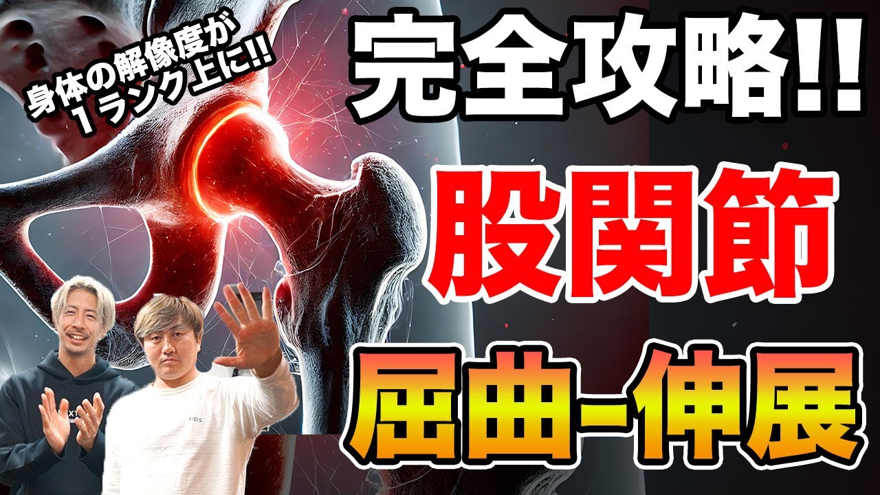 【完全解説】股関節屈曲 伸展の重要性・エクササイズを０から完全解説！