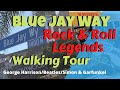 Blue Jay Way Walking Tour LA: George Harrison, Beatles, Simon &amp; Garfunkel obscure facts &amp; details.