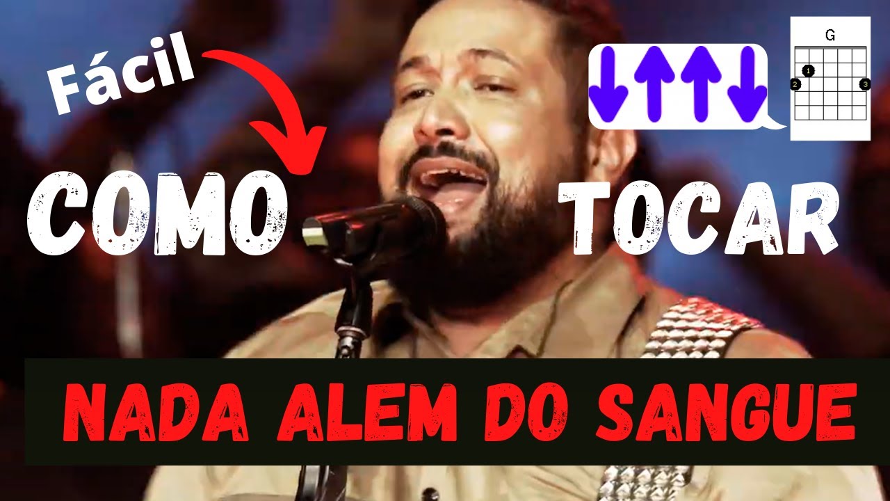 AULA VIOLÃO NADA ALEM DO SANGUE FERNANDINHO 2020 COMO TOCAR