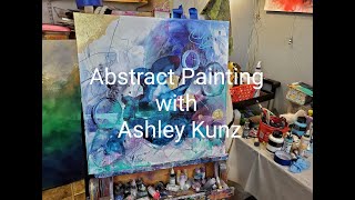 Abstract Acrylic Painting Tutorial with Ashley Kunz