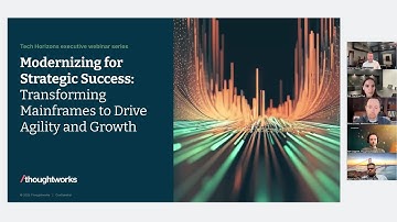 Mainframe modernization approaches: Driving strategic success