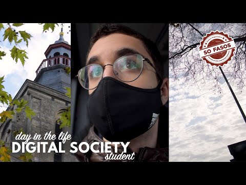 A Day in the Life of a Digital Society student | Vlog | Maastricht University