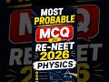 99% Chance Questions for RE-NEET 2026 | Physics | Class-12 EM Wave | Maxwell Equations #physicsbhau