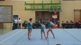 Trio Gympic Nevele I1 - Pv3 2017 Sara Langlois, Maren Sergeant, Nore Vandenberghe