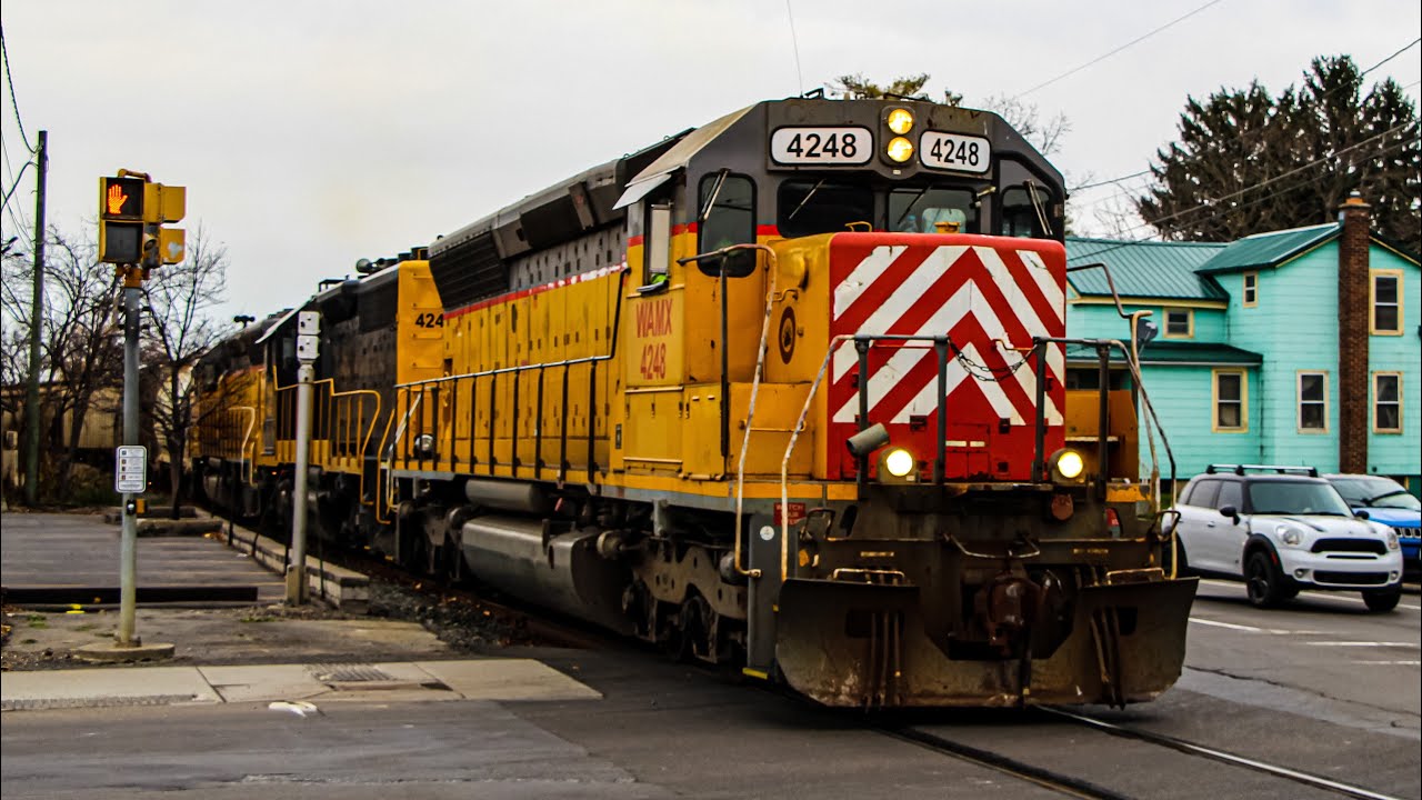 Chasing ITHR 101 Local Freight From Renwick, NY to Ithaca, NY 11-25-20