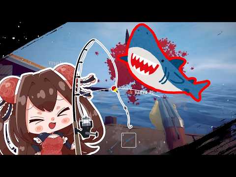 話題の新作FPS?! 釣って!!撃って!!お金稼ぎ!!【How to Fish】【VTuber】