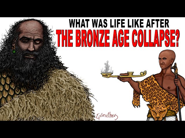 What was life like after  the Bronze age collapse? class=