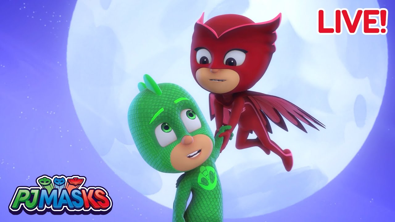 🔴 LIVE! PJ Masks Full Episodes 🔴 | PJ Masks to save the day! + More superhero cartoons | 