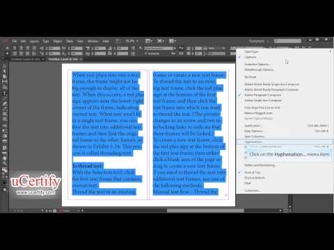 Adjusting Hyphenation