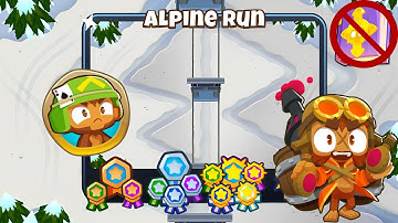 Alpine Run [Medium Standard] Guide | No Monkey Knowledge | BTD 6 (2023 Updated)