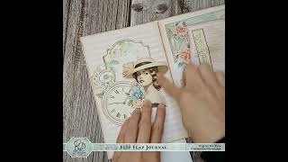 How to Create a Vintage Collage Panel | Flip Flap Journal Tutorial 🌸🦋