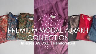 All about LD’s Premium Modal Ajrakh Collection|Handcrafted|In sizes XS-7XL|Buttery-Soft Modal screenshot 3