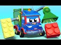 BABY CARS find a Lego Treasure! | SuperTruck - Rescue | Trucks Videos for Children