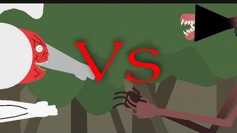 Siren Head Vs Bridge Worm | Stick Nodes Animation