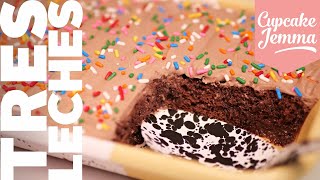 Chocolate Tres Leches Recipe | Cupcake Jemma Channel