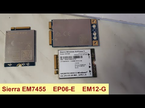 Тест и обзор LTE модемов   EM7455 - EP06 E - EM12 G