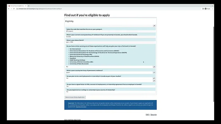 How to submit a profile for an IEC Working Holiday Visa Canada in the applicant pool. - DayDayNews