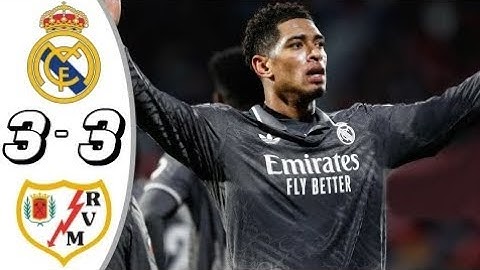 🔥Real Madrid vs Rayo Vallecano 3-3 Highlights & All Goals 2024