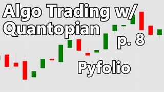 Analyzing Backtest with Pyfolio - Algorithmic Trading with Python and Quantopian p. 8