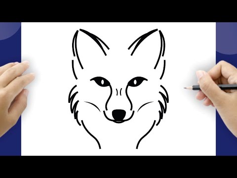 Hur man ritar en räv steg för steg 