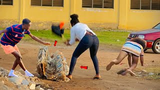 Best of Craziest Reactions of Bushman Prank! Trashman Prank!