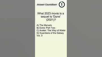 What 2023 movie is a sequel to 