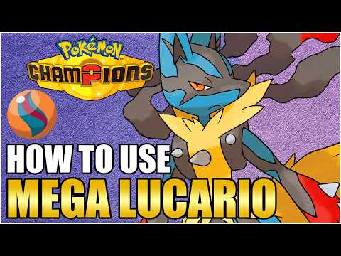 Best Mega Lucario Moveset Guide - How To Use Mega Lucario Pokemon Champions Competitive Vgc