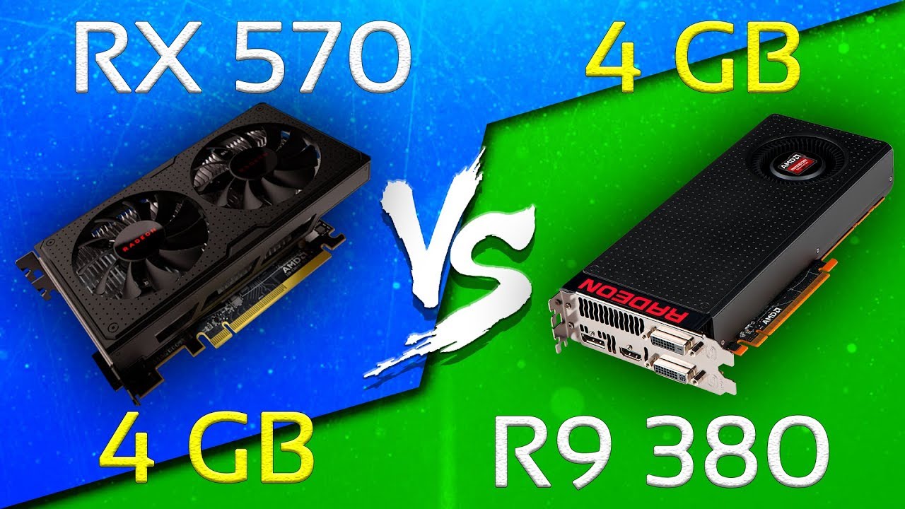 RX 570 (4GB) VS R9 380 (4GB) - COMPARISON (6 New Games) - YouTube