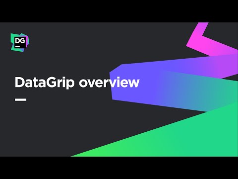 DataGrip 개요