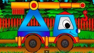 Neşeli Şekiller - Vinç - Eğitici Çizgi Fi̇lm