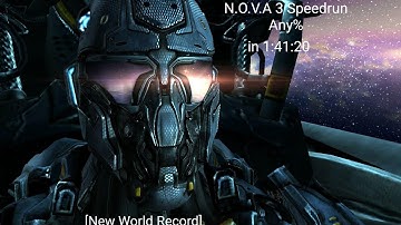 N.O.V.A 3 Speedrun Any% in 1:41:20 [New World Record]