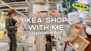 IKEA SHOP &amp; ORGANIZE WITH ME | Adding Storage To Our Kitchen, Patio &amp; Pantry (+ Decor Finds!) 🧺