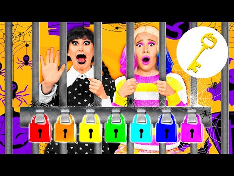 Útěk z Lepenkové Věznice s Wednesday Addams | Legrační Situace TeenTeam Challenge