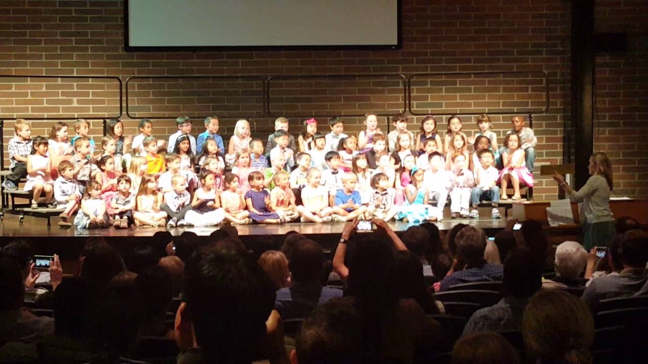 Michaiah Kindergarten Graduation Concert - YouTube