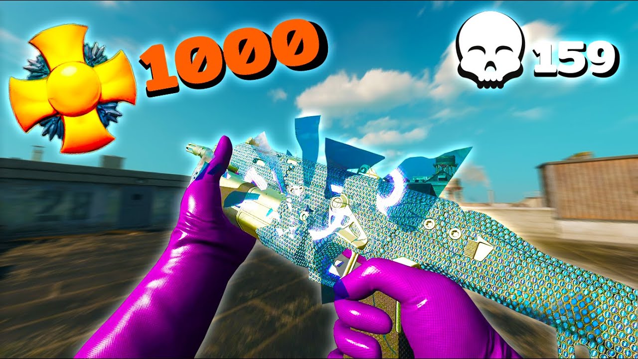 I hit LEVEL 1000 and dropped 159 Kills on Warzone👑
