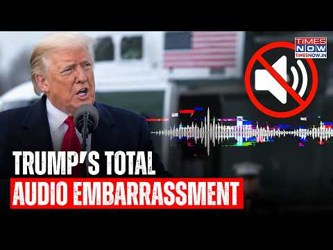 Trump Muted By Own White House Feed Soon After Banning Media Outlets | Watch Full Story
