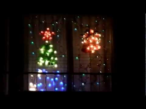 Vianočná výzdoba okna 2012...