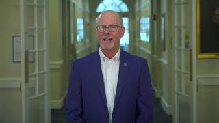 UNH President Dean addresses students on the upcoming semester
