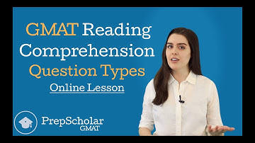 Online Lesson: GMAT Reading Comprehension Question Types