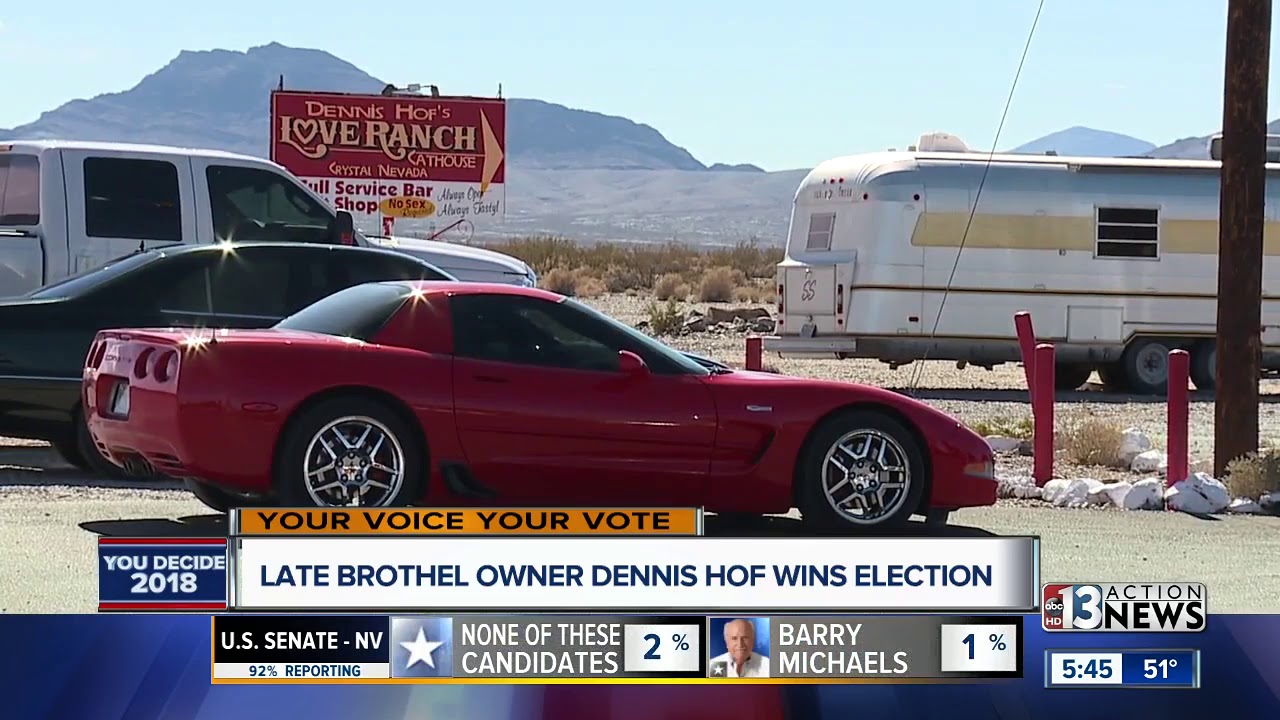 Dennis Hof wins election one month after his death