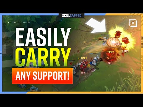 The EASY Way to CARRY BAD SUPPORT Players! - ADC Guide